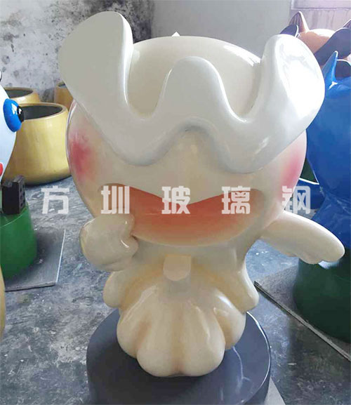 玻璃钢卡通公仔雕塑