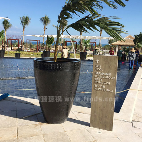 玻璃钢景观花盆