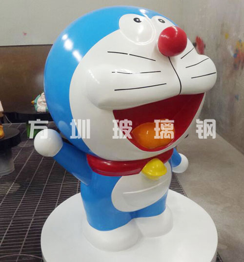 玻璃钢卡通公仔雕塑