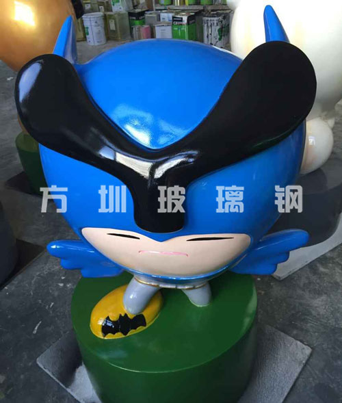 玻璃钢卡通公仔雕塑