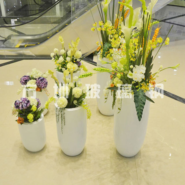玻璃钢组合花瓶