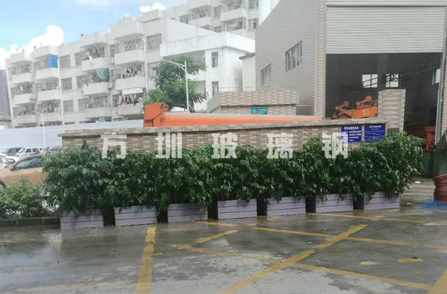玻璃钢户外花箱