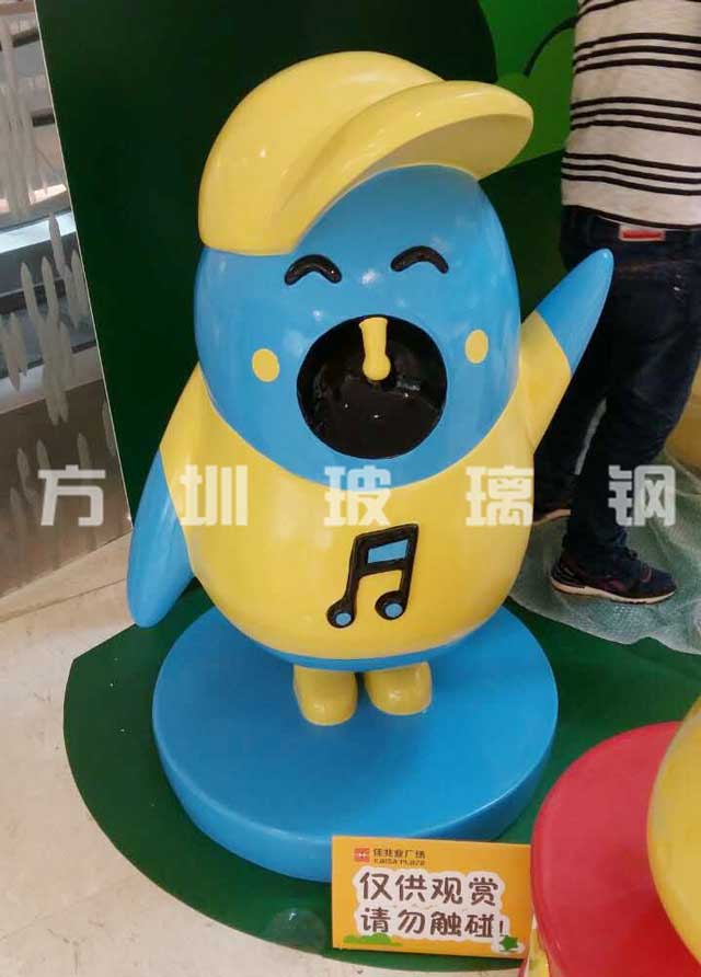 玻璃钢卡通公仔雕塑小佳星