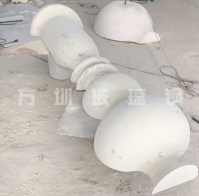 玻璃钢造型柱雕塑
