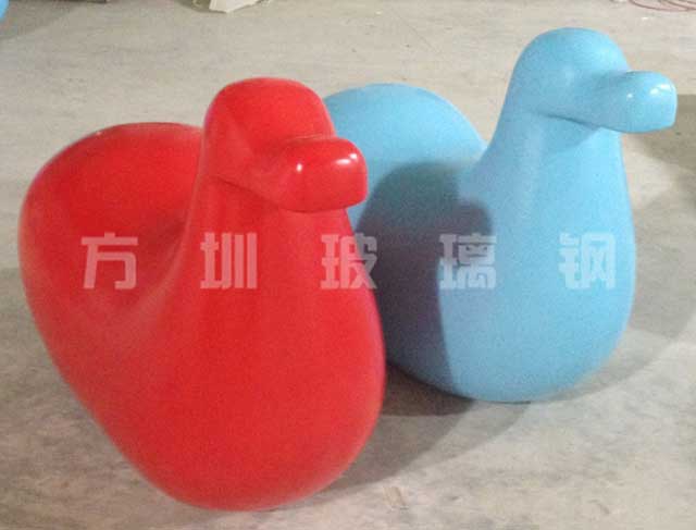 玻璃钢卡通创造型休闲椅