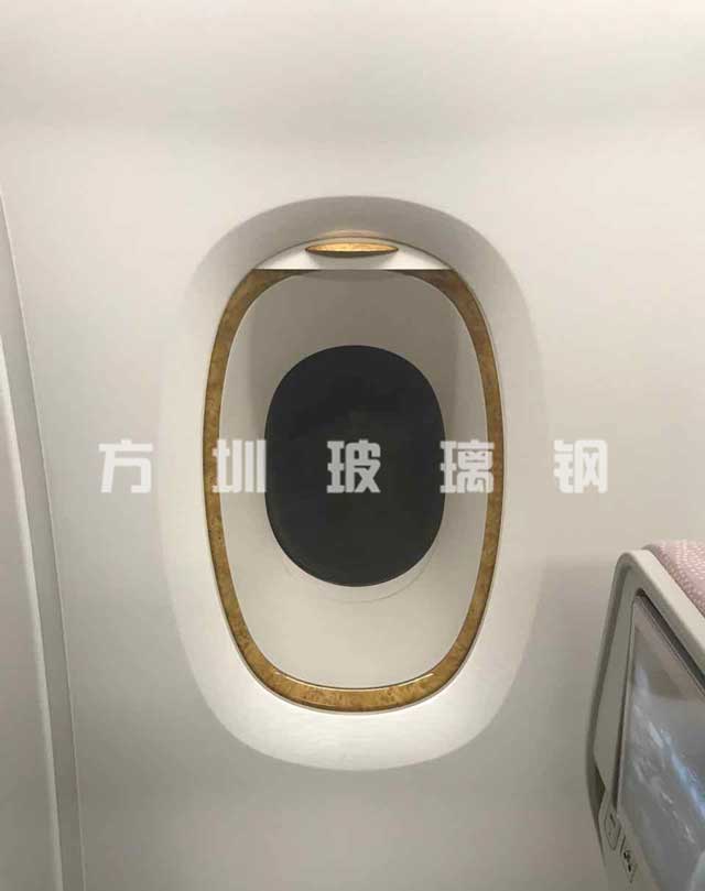 玻璃钢飞机窗户造型雕塑