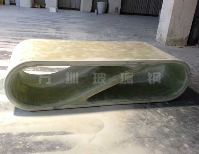 玻璃钢美陈休闲椅装饰南昌时代广场内部