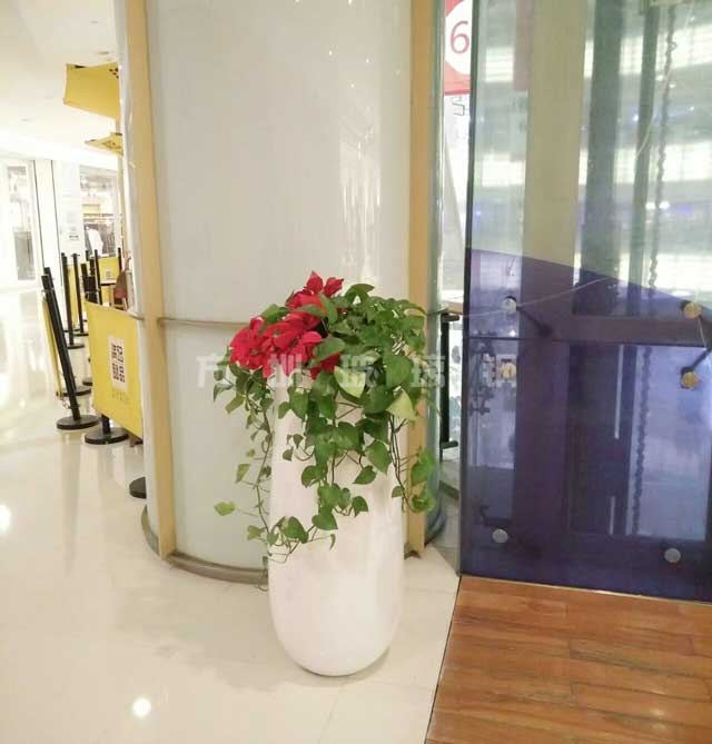 玻璃钢美陈花瓶