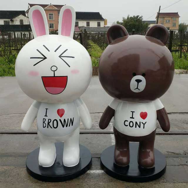 玻璃钢美陈雕塑