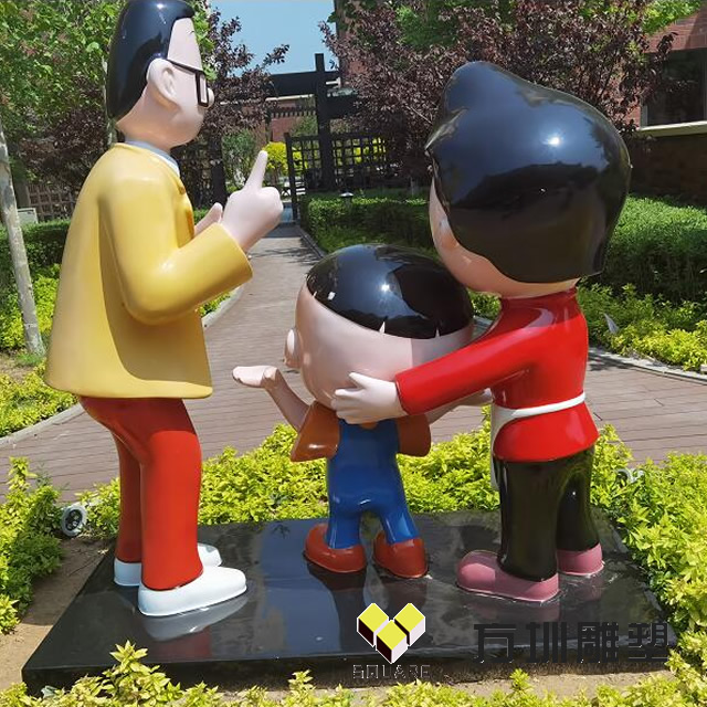 为什么有些玻璃钢雕塑产品容易掉漆？