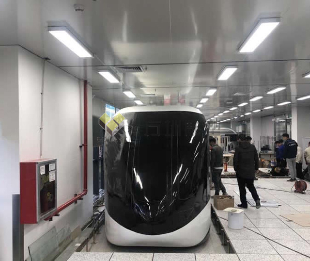 玻璃钢云轨列车模型