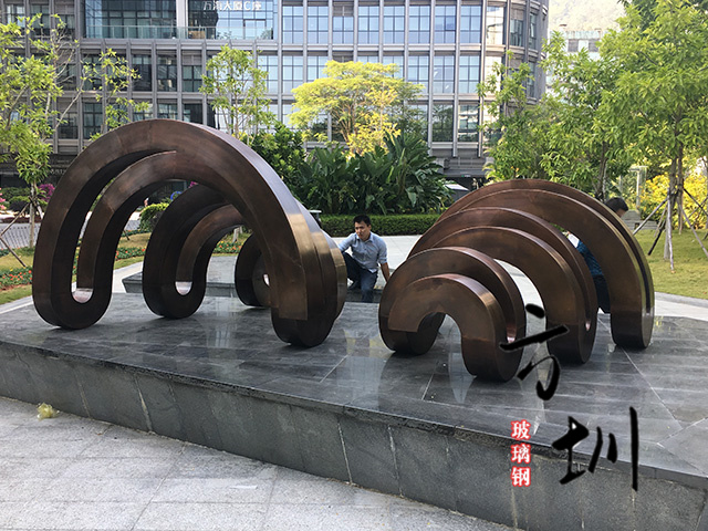 花园广场创意铜艺景观雕塑