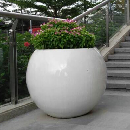 玻璃钢户外景观花盆