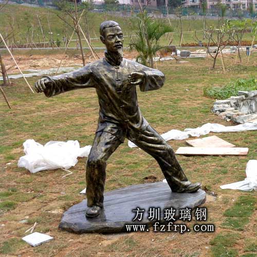 园林玻璃钢仿铜雕塑