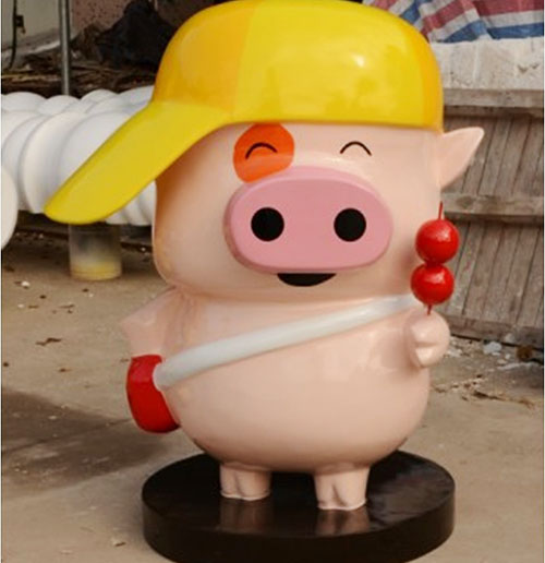 怎么保养玻璃钢卡通雕塑