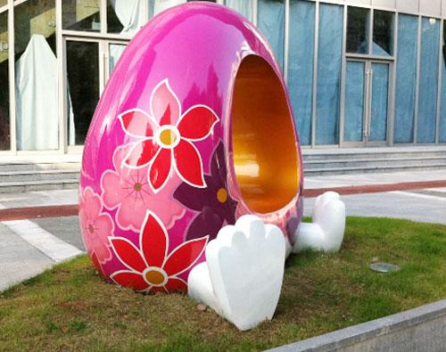 玻璃钢卡通雕塑保养常识